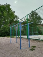 брусья уличные "сила" apolonsport